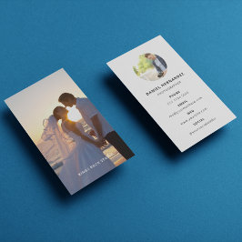 写真モダンミニマルシンプル写真 名刺