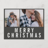 写真モダンミニマル数々の白黒 ポストカード (正面)