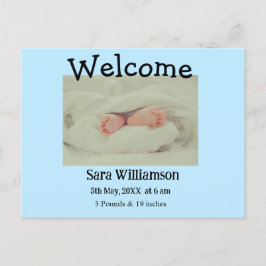 写真モダンミニマル編集の発表カード 案内ポストカード