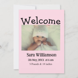 写真モダンミニマル編集の発表カード 案内状