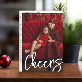 写真モダンミニマル縁ど応援レトロアーチバック シーズンカード