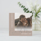 写真モダンミニマル | セーブザデート (スタンド正面)