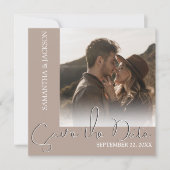 写真モダンミニマル | セーブザデート (正面)