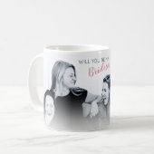 写真モダンミニマル | 俺の花嫁のメイドかC コーヒーマグカップ (正面左)