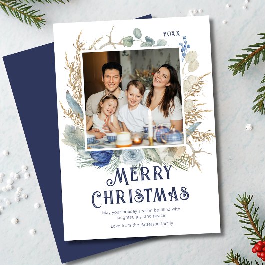 写真モダンメリークリスマススクリプトボホフローラ