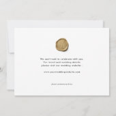 写真モダンユニークの日 セーブザデート (裏面)