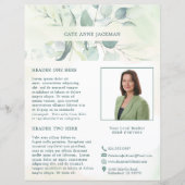 写真モダンユーカリエレガントフラ素朴イ (正面)