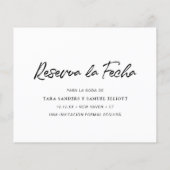 写真モダン予算スペインの保存日 (裏面)