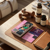 写真モダン事業とのパーソナルトレーナーフィットネス 名刺