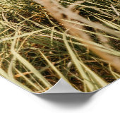 写真モダン付きス結婚クリプトのウェルカムサイン ポスター (角)