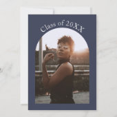 写真モダン付き花火大会 招待状 (裏面)