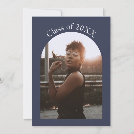 写真モダン付き花火大会 招待状 (裏面)