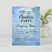 写真モダン会社クリスマスパーティー 招待状 (スタンド正面)