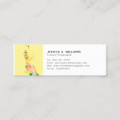 写真モダン写はっきりした真カメラマン スキニー名刺 (裏面)