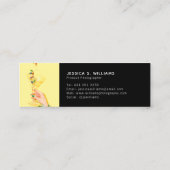 写真モダン写クール真カメラマン スキニー名刺 (裏面)