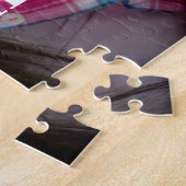 写真モダン写真カスタム文字ハヌカー ジグソーパズル (側面)