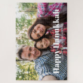 写真モダン写真カスタム文字ハヌカー ジグソーパズル (縦)