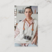 写真モダン写真撮影者 名刺 (正面)