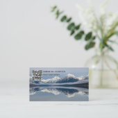 写真モダン写真QRコード写真 名刺 (スタンド正面)