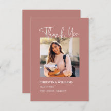 写真モダン卒業ありがとう