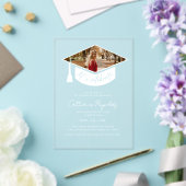 写真モダン卒業パーティー アクリル招待状 (インサイチュ (ウェディング))