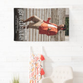 写真モダン卒業パーティー 横断幕 (インサイチュ)