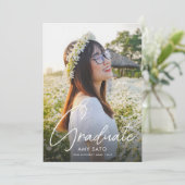 写真モダン卒業白書 招待状 (スタンド正面)