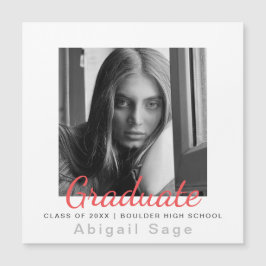 写真モダン卒業磁気発表