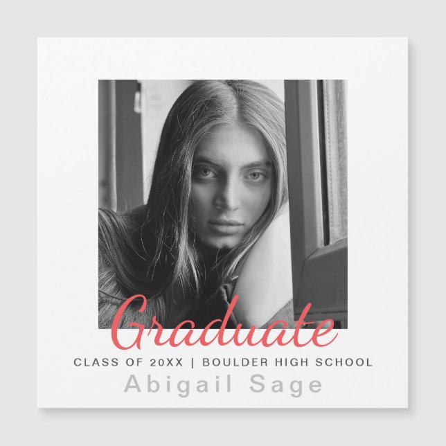 写真モダン卒業磁気発表 (正面)