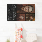 写真モダン卒業記念パーティー 横断幕 (インサイチュ)