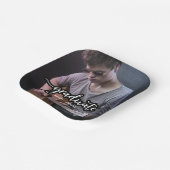 写真モダン卒業 ペーパープレート (傾斜あり)