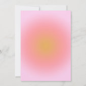 写真モダン卒業 案内状 (裏面)