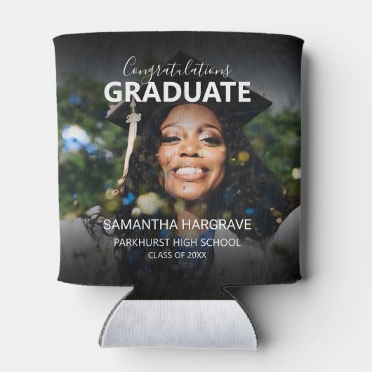 写真モダン卒業 缶クーラー (裏面)