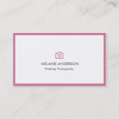 写真モダン名刺 名刺 (裏面)