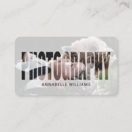 写真モダン名刺 名刺