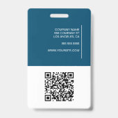 写真モダン名 バッジ (裏面)