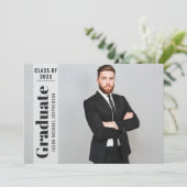 写真モダン大学の高校4年 案内状 (スタンド正面)