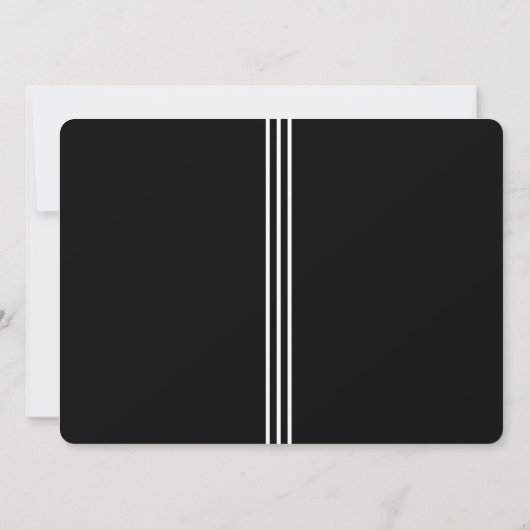 写真モダン大学院白黒ストライプ研究科 案内状 (裏面)