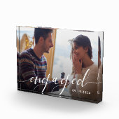 写真モダン婚約保存 フォトブロック (右)