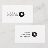 写真モダン家名刺 名刺 (正面/裏面)