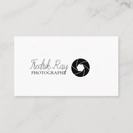 写真モダン家名刺 名刺