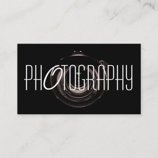 写真モダン家名刺 名刺 (正面)