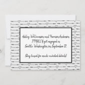 写真モダン彼は彼女が頼婚約と言った セーブザデート (裏面)