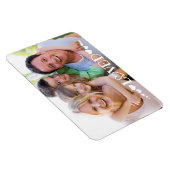 写真モダン愛されたタイポグラフィハート マグネット (右側)