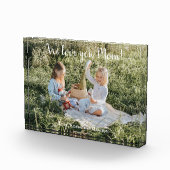 写真モダン愛するママのブロック フォトブロック (右)