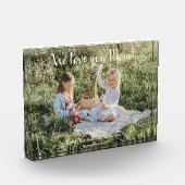 写真モダン愛するママのブロック フォトブロック (左)