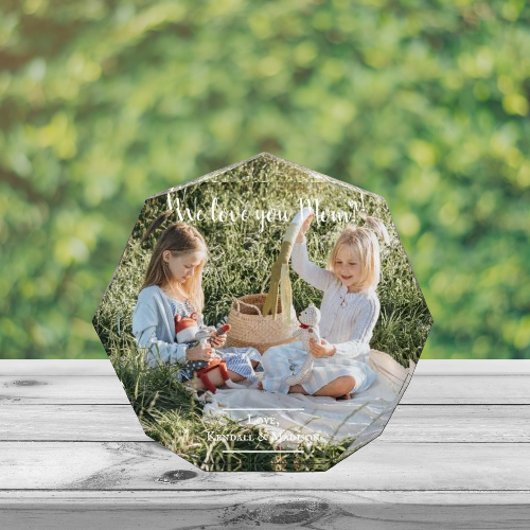 写真モダン愛するママ フォトブロック