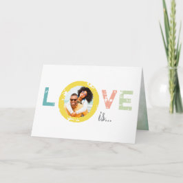 写真モダン愛ユニークバレンタインデーのカード シーズンカード