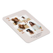 写真モダン数々のグラフィック幾何学的テラコッタ マグネット (右側)