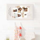 写真モダン数々のグラフィック幾何学的テラコッタ 横断幕 (インサイチュ)